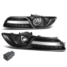 Load image into Gallery viewer, DNA Fog Lights for Nissan Sentra Sedan (2013-2016) with Switch and Wiring Harness - Amber / Clear / Smoke Lens FL-ZTL-213 - Clear Alternate Image