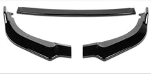 Load image into Gallery viewer, DNA Front Bumper Lip for Kia Stinger (2018-2022) 3-Piece CK-Style with Gloss Black Finish - Default Title Alternate Image