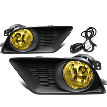 Load image into Gallery viewer, DNA Fog Lights for Dodge Charger (2011-2014) with Switch and Wiring Harness - Amber / Clear / Smoke Lens - Amber Alternate Image