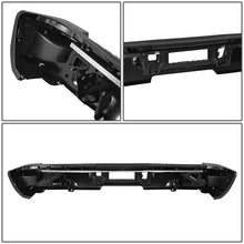 Load image into Gallery viewer, DNA Rear Step Bumper for Chevy Silverado &amp; GMC Sierra 2500 / 3500 (2015-2019) with License Plate Lights - Black or Chrome Alternate Image