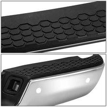 Load image into Gallery viewer, DNA Rear Step Bumper for Dodge Ram (2009-2011) RAM (2011-2019) With License Plate Lights - Black or Chrome - With Parking Sensor Holes / Chrome Alternate Image