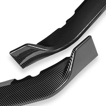 Load image into Gallery viewer, DNA Front Bumper Lip for Honda Odyssey (2011-2017) 3-Piece with Matte Black or Carbon Fiber Finish - Matte Black Alternate Image