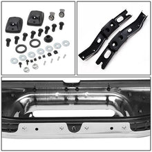 Load image into Gallery viewer, DNA Rear Step Bumper for Toyota Tacoma (1995-2004) with License Plate Lights - Black or Chrome - Chrome Alternate Image