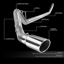Load image into Gallery viewer, DNA Exhaust for Dodge Ram 2500 3500 5.9L Turbo Diesel (1994-2007) Catback with or without Muffler Alternate Image