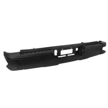 Load image into Gallery viewer, DNA Rear Step Bumper for Chevy Silverado &amp; GMC Sierra 2500 / 3500 (2015-2019) with License Plate Lights - Black or Chrome Alternate Image