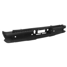 Load image into Gallery viewer, DNA Rear Step Bumper for Chevy Silverado &amp; GMC Sierra 2500 / 3500 (2015-2019) with License Plate Lights - Black or Chrome Alternate Image