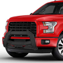 Load image into Gallery viewer, J2 Engineering Bull Bar for Ford Excursion (2000-2004) Bat Face / Diagonal Slat / Tubular Design Alternate Image