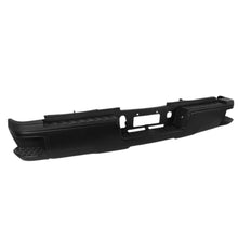 Load image into Gallery viewer, DNA Rear Step Bumper for Chevy Silverado &amp; GMC Sierra 2500 / 3500 (2015-2019) with License Plate Lights - Black or Chrome Alternate Image