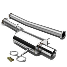 Load image into Gallery viewer, DNA Exhaust for Subaru WRX / WRX STI (2002-2007) Catback with 4" Single Wall Round Tips or EOM Style - Polished Tip Alternate Image