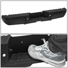 Load image into Gallery viewer, DNA Rear Step Bumper for Ford F250 F350 F450 Super Duty (2008-2016) with or without Sensor Holes - Black or Chrome Alternate Image