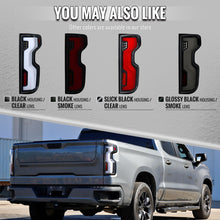 Load image into Gallery viewer, Spec-D Full LED Tail Lights Chevy Silverado 1500 (2019-2026) 2500HD/3500HD (2020-2023) with Switchback Sequential LED Turn Signal Alternate Image