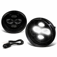 Load image into Gallery viewer, DNA LED Fog Lights for GMC Sierra (2007-2014) with Switch &amp; Wiring Harness - Clear or Smoke Lens - Smoke Alternate Image