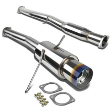 Load image into Gallery viewer, DNA Exhaust for Subaru WRX / WRX STI (2002-2007) Catback with 4" Single Wall Round Tips or EOM Style - Polished Tip Alternate Image