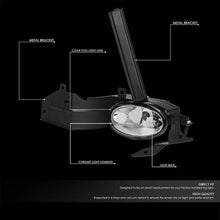 Load image into Gallery viewer, DNA Fog Lights for Honda Accord Coupe (2008-2010) with Switch and Wiring Harness - Amber / Clear / Smoke Lens FL-HA082D - Amber Alternate Image