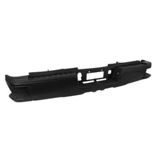Load image into Gallery viewer, DNA Rear Step Bumper for Chevy Silverado &amp; GMC Sierra 2500 / 3500 (2015-2019) with License Plate Lights - Black or Chrome Alternate Image