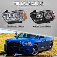 Load image into Gallery viewer, Spec-D Headlights Dodge Charger (2011-2014) OE Style with Chrome or Black Housing Alternate Image