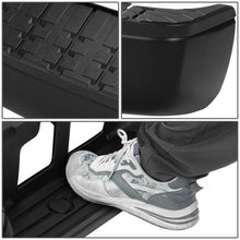 Load image into Gallery viewer, DNA Rear Step Bumper for Toyota Tundra (2007-2013) with or without Parking Sensor Holes - Chrome or Black - without Sensor Hole / Matte Black Alternate Image