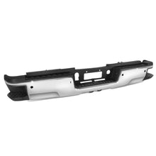 Load image into Gallery viewer, DNA Rear Step Bumper for Chevy Silverado &amp; GMC Sierra 2500 / 3500 (2015-2019) with License Plate Lights - Black or Chrome Alternate Image