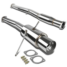 Load image into Gallery viewer, DNA Exhaust for Subaru WRX / WRX STI (2002-2007) Catback with 4" Single Wall Round Tips or EOM Style - Polished Tip Alternate Image