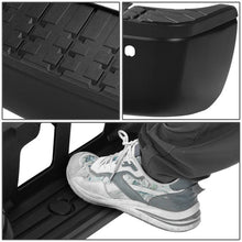 Load image into Gallery viewer, DNA Rear Step Bumper for Toyota Tundra (2007-2013) with or without Parking Sensor Holes - Chrome or Black - without Sensor Hole / Matte Black Alternate Image