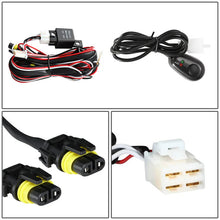 Load image into Gallery viewer, DNA LED Fog Lights for GMC Sierra (2003-2007) Halo Projector with Switch &amp; Wiring Harness - Clear or Smoke FL-ZTL-358 - Clear Alternate Image