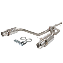 Load image into Gallery viewer, DNA Exhaust for Hyundai Tiburon 2.7L V6 (2003–2008) Catback w/ Dual Single or Double Wall Rolled Muffler Tips Alternate Image