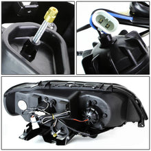Load image into Gallery viewer, DNA Projector Headlights for BMW X5 (2000-2003) with LED DRL Halo and Chrome or Black Housing Alternate Image
