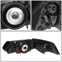 Load image into Gallery viewer, DNA Headlights for Ford Mustang SN95 (1999-2004) Black or Chrome Housing with LED Daytime Running Light Alternate Image