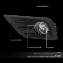 Load image into Gallery viewer, DNA Fog Lights for Nissan Altima Sedan (2016-2018) with Switch and Wiring Harness - Amber / Clear / Smoke Lens - Chrome / Amber Alternate Image