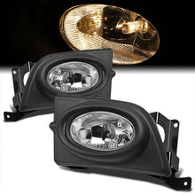 Load image into Gallery viewer, DNA Fog Lights for Honda Civic Sedan &amp; Coupe (2006-2008) with Switch and Wiring Harness - Amber / Clear / Smoke Lens - Sedan / Amber Alternate Image