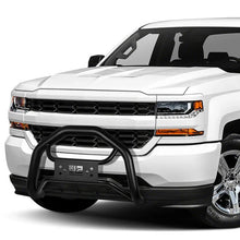 Load image into Gallery viewer, J2 Engineering Bull Bar for Chevy Silverado / GMC Sierra (2007-2018) Bat Face / Diagonal Slat / Tubular Design Alternate Image