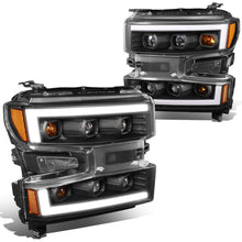 Load image into Gallery viewer, DNA Projector Headlights for Chevy Silverado 1500 (2019-2024) Black or Chrome Housing Alternate Image
