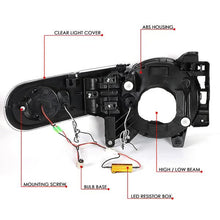 Load image into Gallery viewer, DNA Headlights for Toyota FJ Cruiser (2007-2014) with LED DRL Sequential Turn Signal Alternate Image