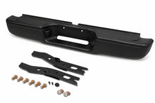 Load image into Gallery viewer, DNA Rear Step Bumper for Toyota Tacoma (1995-2004) with License Plate Lights - Black or Chrome - Black Alternate Image