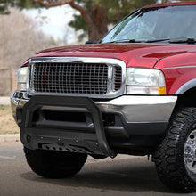 Load image into Gallery viewer, J2 Engineering Bull Bar for Ford Excursion (2000-2004) Bat Face / Diagonal Slat / Tubular Design Alternate Image