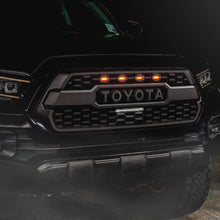 Load image into Gallery viewer, Oracle  Pre-Runner LED Grille Lights for Toyota Tacoma SR5 or TRD Pro (2016–2023) Tinted Amber Alternate Image