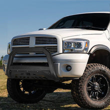Load image into Gallery viewer, J2 Engineering Bull Bar for Dodge Ram 1500 2500 3500 (2002-2009) Bat Face / Diagonal Slat / Tubular Design Alternate Image