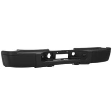 Load image into Gallery viewer, DNA Rear Step Bumper for Chevy Silverado &amp; GMC Sierra 2500 / 3500 (2011-2014) with License Plate Lights - Black or Chrome - Without Sensor Holes / Black Alternate Image