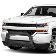 Load image into Gallery viewer, J2 Engineering Bull Bar for Chevy Silverado / GMC Sierra (2007-2018) Bat Face / Diagonal Slat / Tubular Design Alternate Image