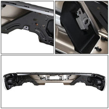 Load image into Gallery viewer, DNA Rear Step Bumper for Chevy Silverado &amp; GMC Sierra 1500 (2019-2023) with License Plate Lights - Black or Chrome Alternate Image