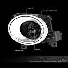 Load image into Gallery viewer, DNA Fog Lights for Nissan Pathfinder (2013-2016) with Switch and Wiring Harness - Clear or Smoke Lens FL-ZTL-211 - Without Bezel / Clear Alternate Image