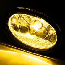 Load image into Gallery viewer, DNA Fog Lights for Honda CRV (2017-2018) with Switch and Wiring Harness - Amber / Clear / Smoke Lens - Chrome / Amber Alternate Image