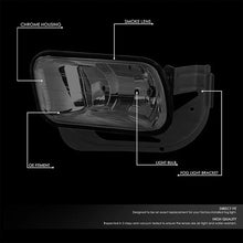 Load image into Gallery viewer, DNA Fog Lights for Dodge Ram 1500 (2009-2010) RAM 1500 (2011-2012) 2500 3500 (2011-2018) with or without Switch &amp; Wiring Harness - Clear &amp; Smoke Lens Alternate Image