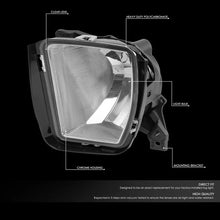 Load image into Gallery viewer, DNA Fog Lights for RAM 1500 (2013-2018) with Switch and Wiring Harness - Amber / Clear / Smoke Lens FL-ZTL-807 - Amber Alternate Image