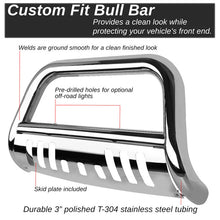 Load image into Gallery viewer, DNA 3" Bull Bar Nissan Titan (2004-2015) Armada (2005-2015) Black or Chrome - Black Alternate Image