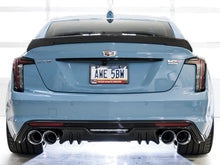 Load image into Gallery viewer, AWE Exhaust for Cadillac CT5-V Blackwing 6.2 Sedan (2022-2026) SwitchPath Catback with 4.5” Silver or Black Slash-Cut Tips Alternate Image