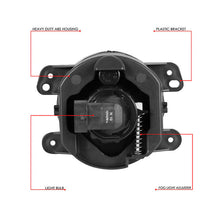 Load image into Gallery viewer, DNA Fog Lights for Jeep Wrangler (2007-2018) with Clear or Smoke Lens FL-ZTL-365 Alternate Image