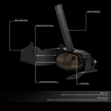 Load image into Gallery viewer, DNA Fog Lights for Honda Accord Coupe (2008-2010) with Switch and Wiring Harness - Amber / Clear / Smoke Lens FL-HA082D - Amber Alternate Image