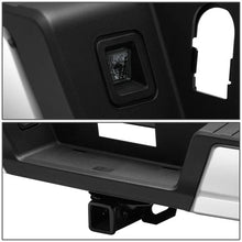 Load image into Gallery viewer, DNA Rear Step Bumper for Ford F150 (2015-2020) with or without Sensor Holes - Black or Chrome - With Parking Sensor Holes / Chrome Alternate Image