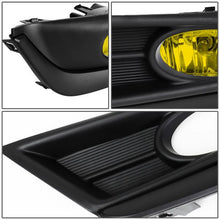 Load image into Gallery viewer, DNA Fog Lights for Honda CRV (2017-2018) with Switch and Wiring Harness - Amber / Clear / Smoke Lens - Chrome / Amber Alternate Image